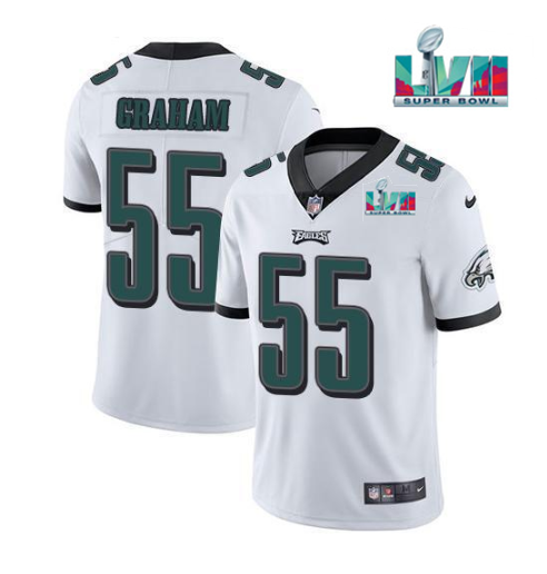 Brandon Graham Philadelphia Eagles white jersey