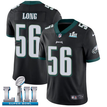 Chris Long Philadelphia Eagles black Game jersey
