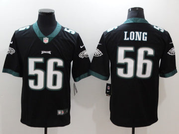 Chris Long Philadelphia Eagles black jersey
