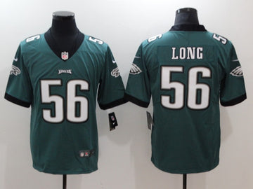 Chris Long Philadelphia Eagles green jersey