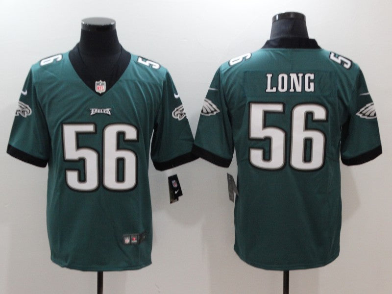 Chris Long Philadelphia Eagles green jersey