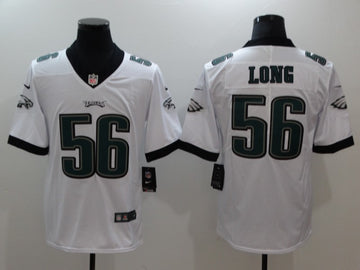Chris Long Philadelphia Eagles white jersey