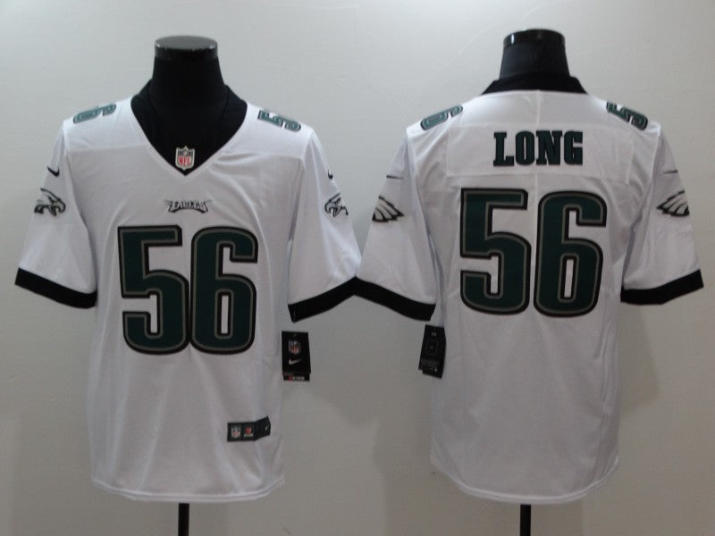 Chris Long Philadelphia Eagles white jersey
