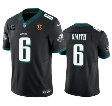 DeVonta Smith Philadelphia Eagles black FUSE jersey