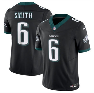 DeVonta Smith Philadelphia Eagles black FUSE jersey
