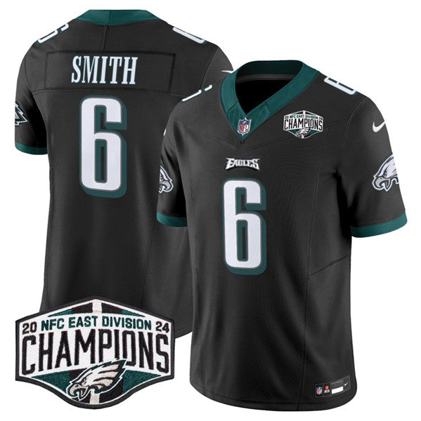 DeVonta Smith Philadelphia Eagles black FUSE jersey
