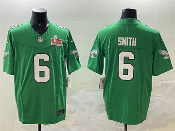 DeVonta Smith Philadelphia Eagles green FUSE jersey