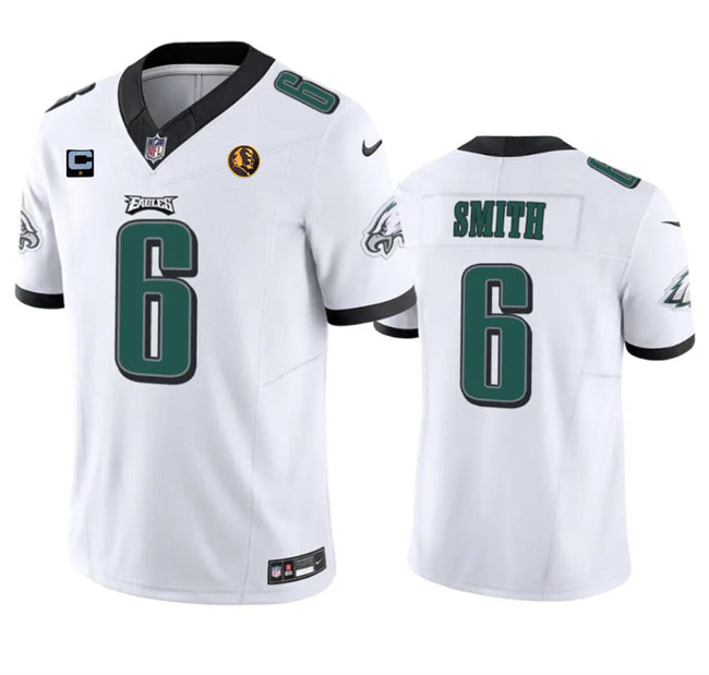 DeVonta Smith Philadelphia Eagles white FUSE jersey