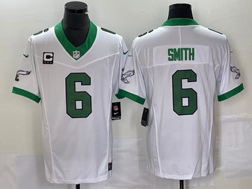 DeVonta Smith Philadelphia Eagles white FUSE jersey