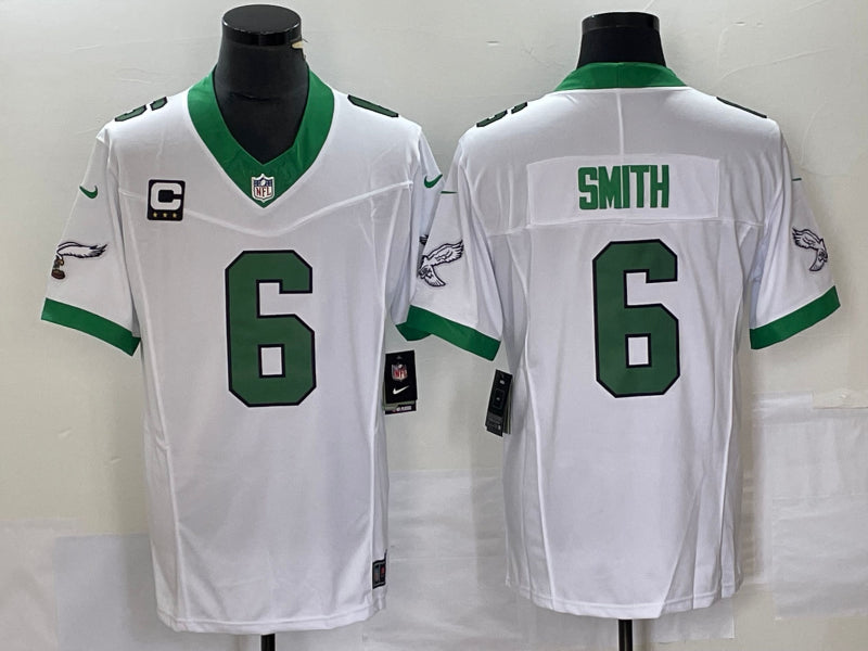 DeVonta Smith Philadelphia Eagles white FUSE jersey