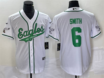 DeVonta Smith Philadelphia Eagles white jersey