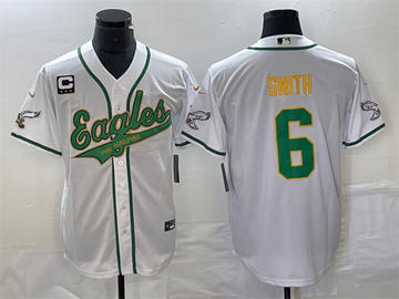 DeVonta Smith Philadelphia Eagles white jersey