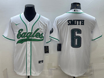DeVonta Smith Philadelphia Eagles white jersey