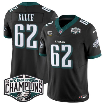 Jason Kelce Philadelphia Eagles black FUSE jersey