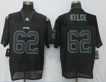 Jason Kelce Philadelphia Eagles black Elite jersey