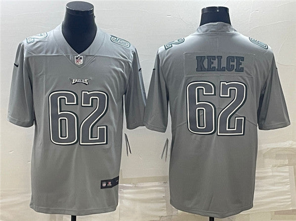 Jason Kelce Philadelphia Eagles gray Fashion jersey