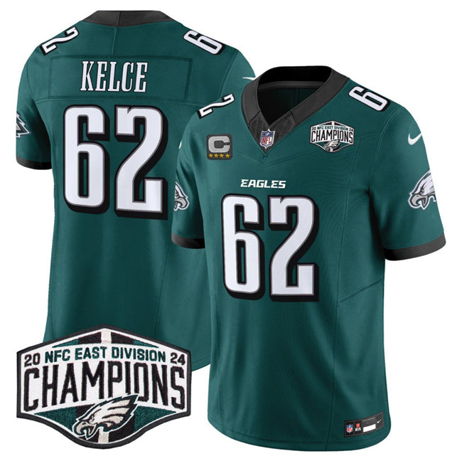 Jason Kelce Philadelphia Eagles green FUSE jersey