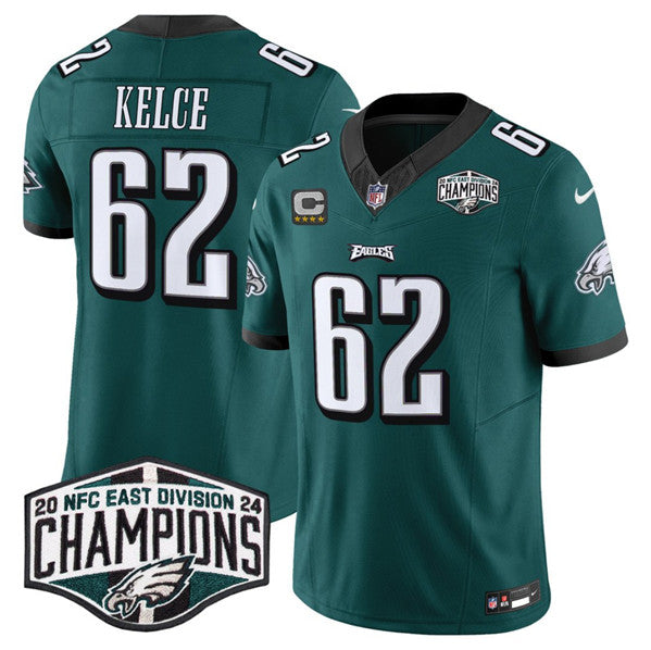 Jason Kelce Philadelphia Eagles green FUSE jersey