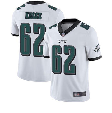 Jason Kelce Philadelphia Eagles white jersey