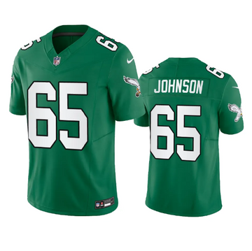 Lane Johnson Philadelphia Eagles green FUSE jersey