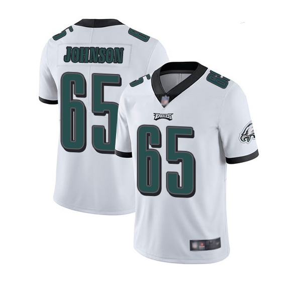 Lane Johnson Philadelphia Eagles white jersey