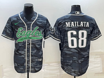 Jordan Mailata Philadelphia Eagles gray Camo jersey