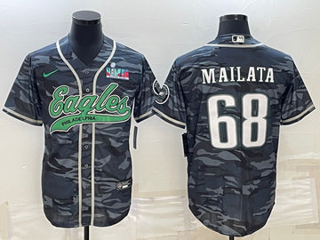 Jordan Mailata Philadelphia Eagles gray Camo jersey