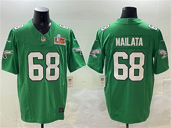 Jordan Mailata Philadelphia Eagles green FUSE jersey