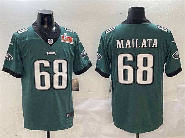 Jordan Mailata Philadelphia Eagles green jersey