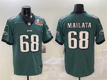 Jordan Mailata Philadelphia Eagles green jersey