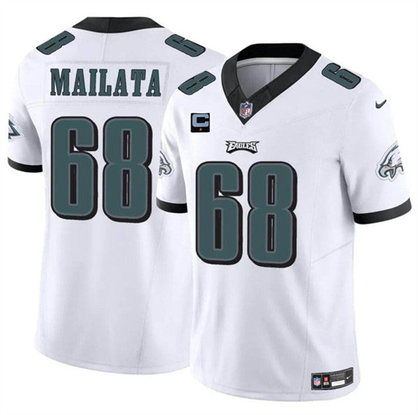 Jordan Mailata Philadelphia Eagles white FUSE jersey