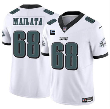 Jordan Mailata Philadelphia Eagles white FUSE jersey