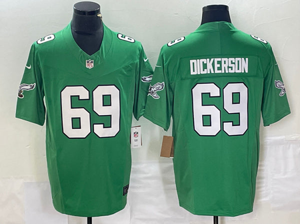 Landon Dickerson Philadelphia Eagles green FUSE jersey