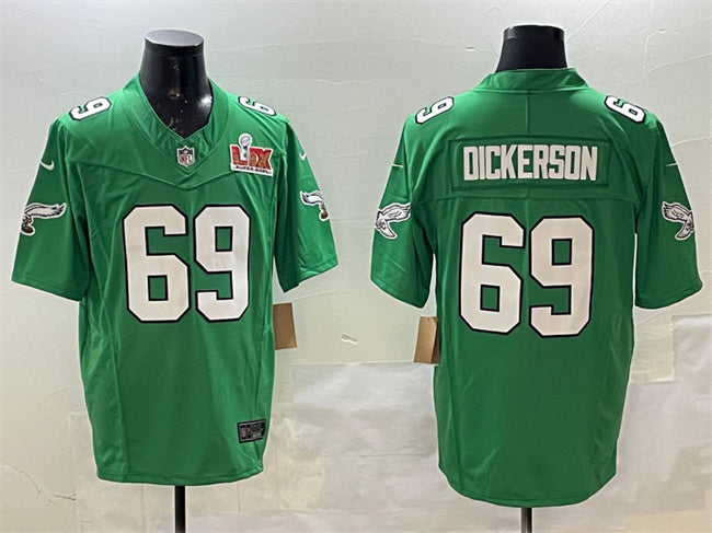 Landon Dickerson Philadelphia Eagles green FUSE jersey