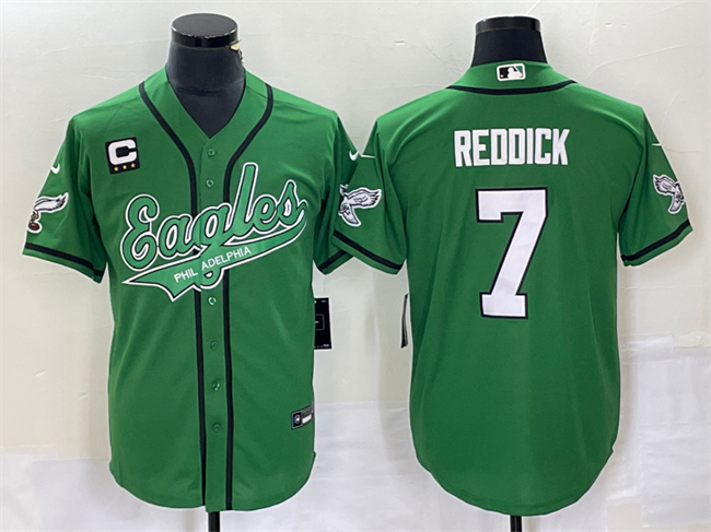 Haason Reddick Philadelphia Eagles green jersey