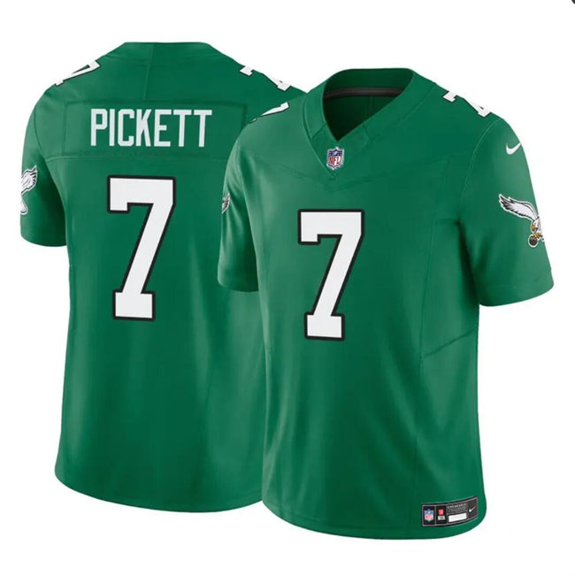 Kenny Pickett Philadelphia Eagles green FUSE jersey