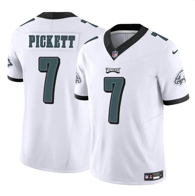 Kenny Pickett Philadelphia Eagles white FUSE jersey