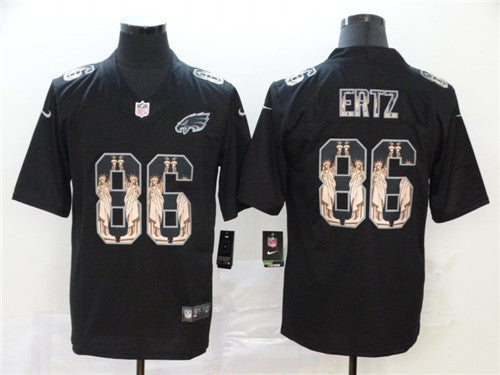 Zach Ertz Philadelphia Eagles black jersey