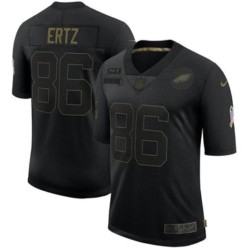 Zach Ertz Philadelphia Eagles black Salute To Service jersey