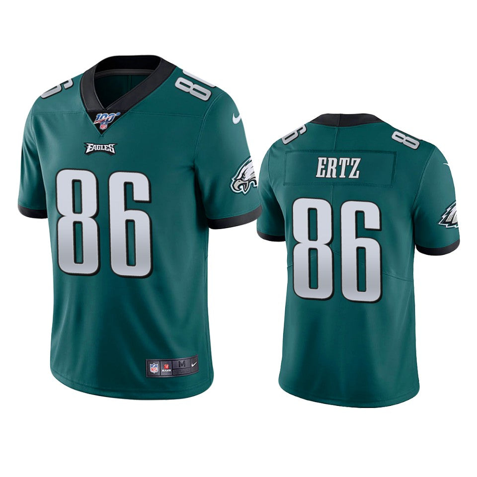 Zach Ertz Philadelphia Eagles green jersey