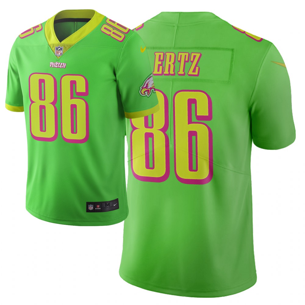 Zach Ertz Philadelphia Eagles green City Edition jersey