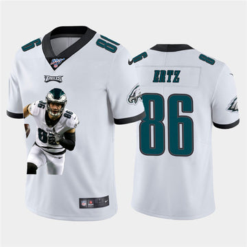 Zach Ertz Philadelphia Eagles white jersey