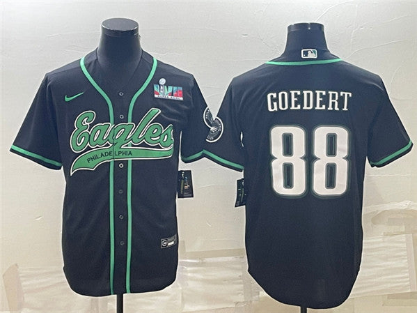 Dallas Goedert Philadelphia Eagles black jersey