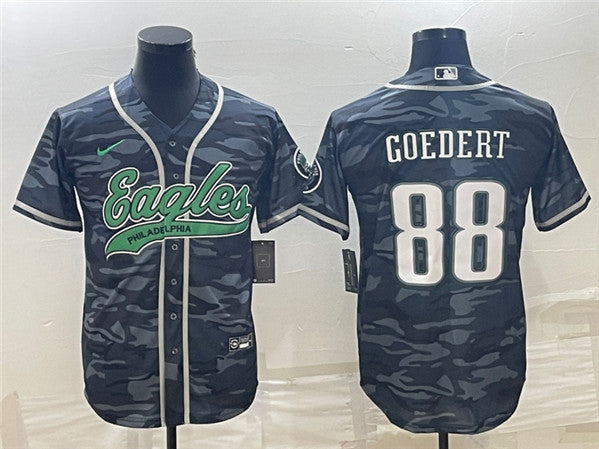 Dallas Goedert Philadelphia Eagles gray Camo jersey