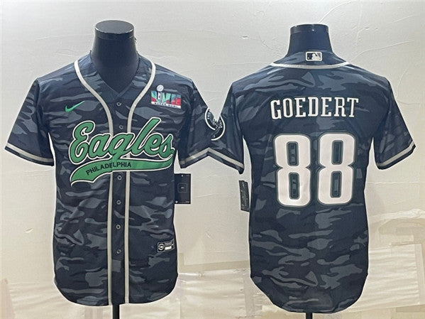 Dallas Goedert Philadelphia Eagles gray Camo jersey