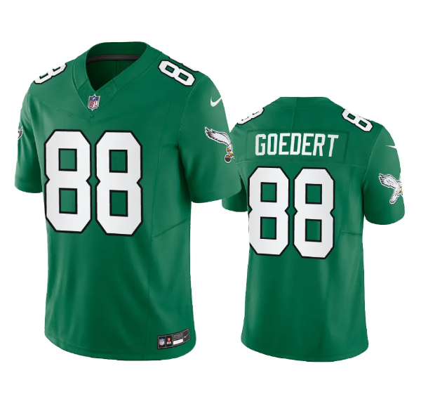 Dallas Goedert Philadelphia Eagles green FUSE jersey