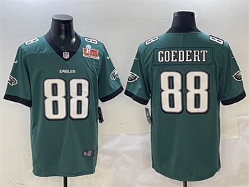Dallas Goedert Philadelphia Eagles green jersey