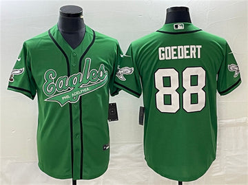Dallas Goedert Philadelphia Eagles green jersey