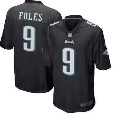 Nick Foles Philadelphia Eagles black Game jersey