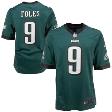 Nick Foles Philadelphia Eagles green Game jersey